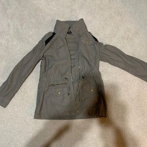 Apt. 9 military style green jacket